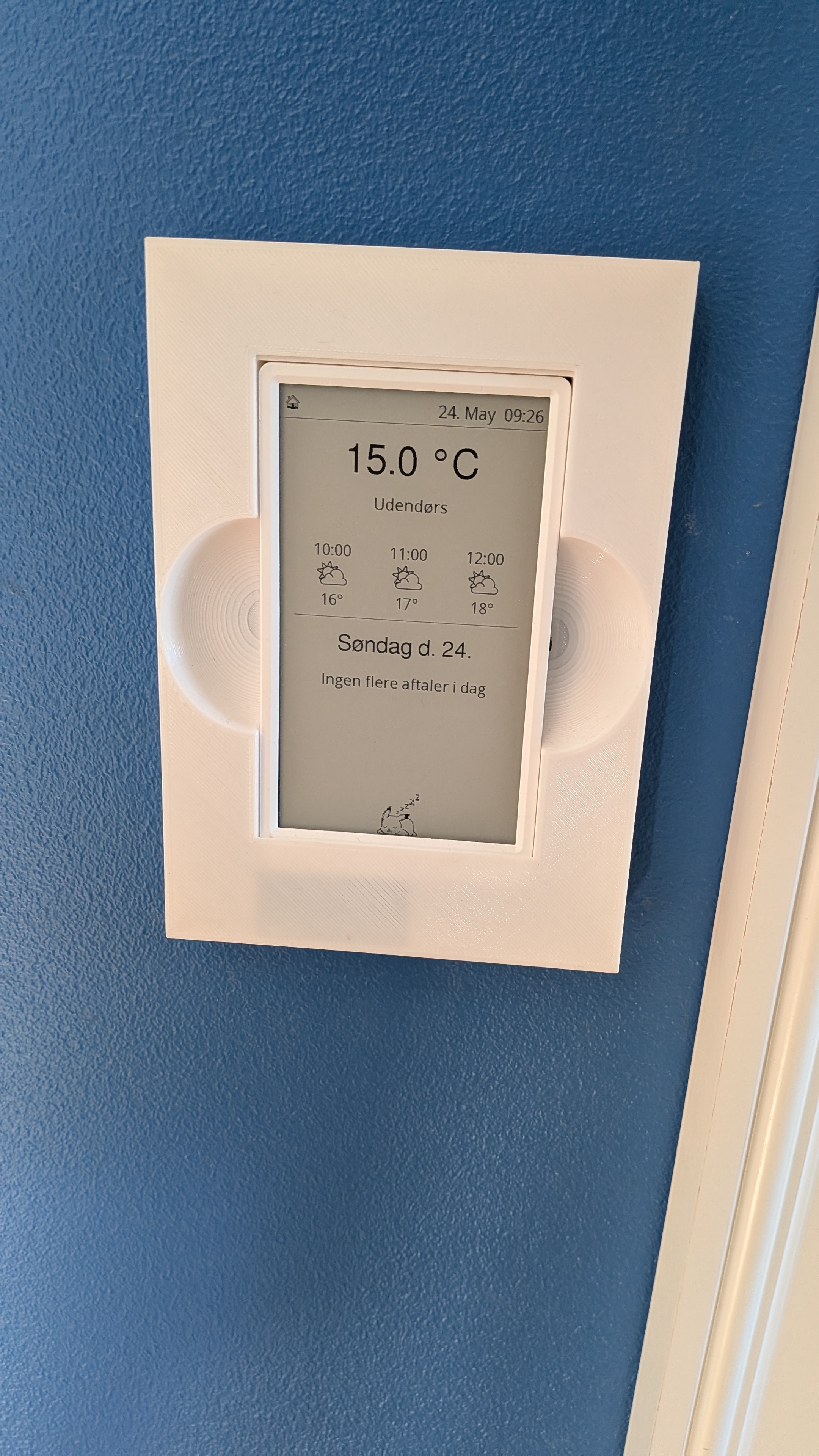 M5Paper Wall Mount - First Angle